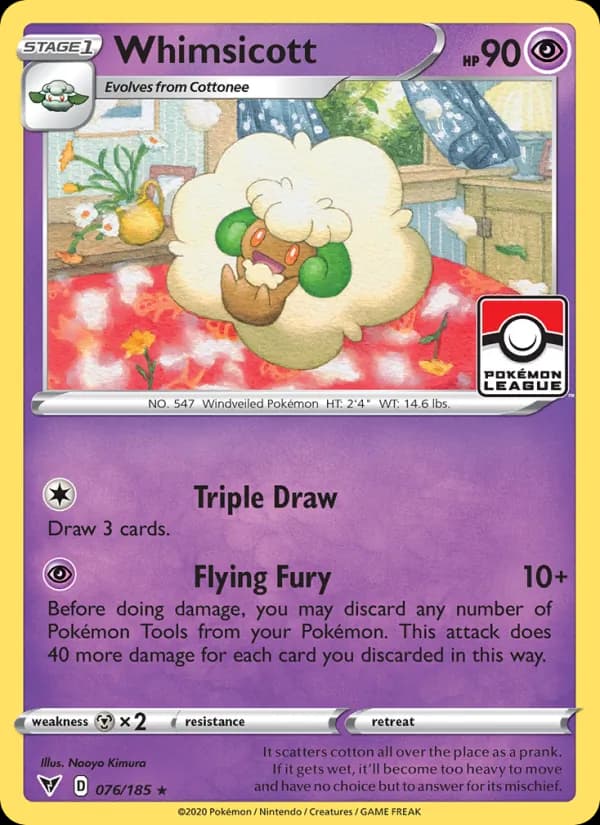 Whimsicott — Vivid Voltage, Rare