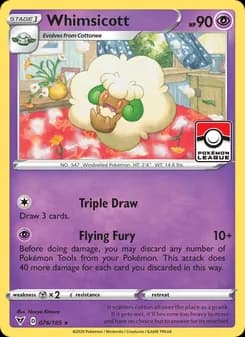 Whimsicott — Vivid Voltage — Rare