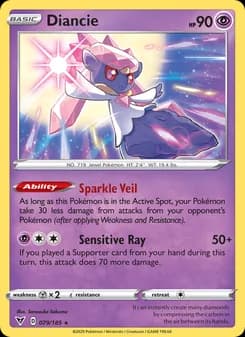 Diancie — Vivid Voltage — Holo Rare