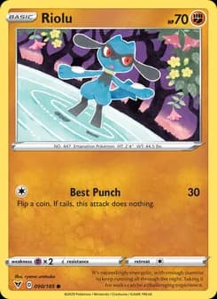 Riolu — Vivid Voltage — Common