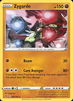 Zygarde — Vivid Voltage — Holo Rare
