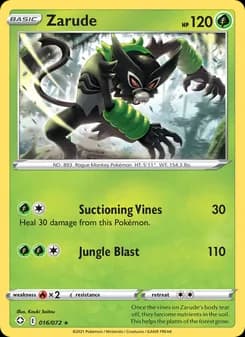 Zarude — Shining Fates — Rare