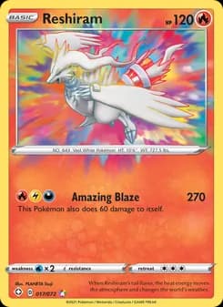 Reshiram — Shining Fates — Amazing Rare