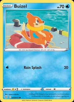 Buizel — Shining Fates — Common