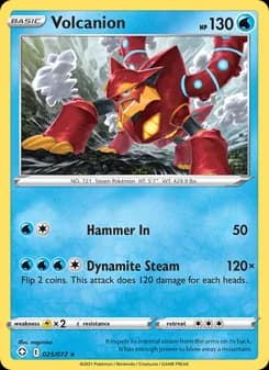 Volcanion — Shining Fates — Rare