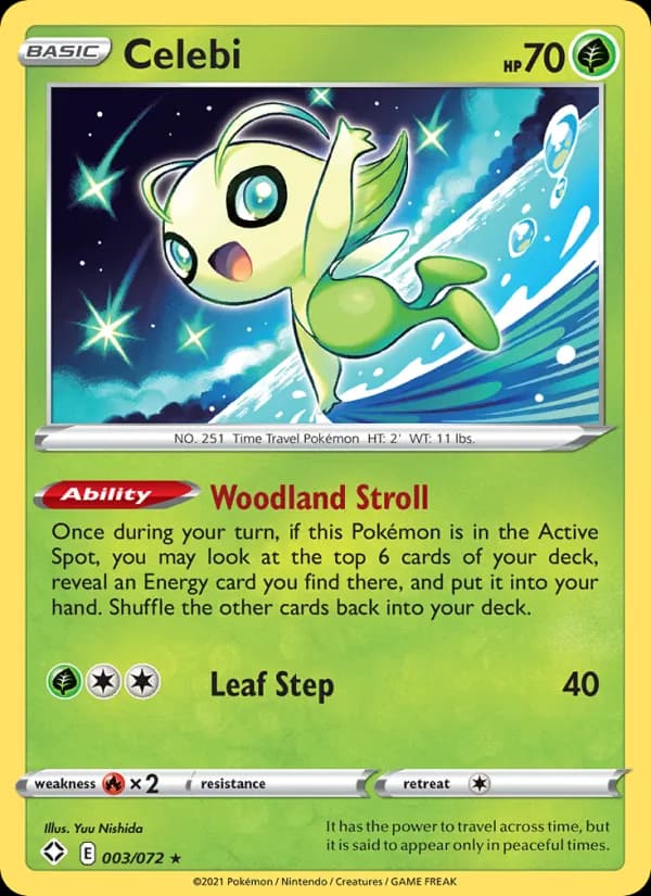 Celebi — Shining Fates, Rare