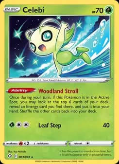 Celebi — Shining Fates — Rare