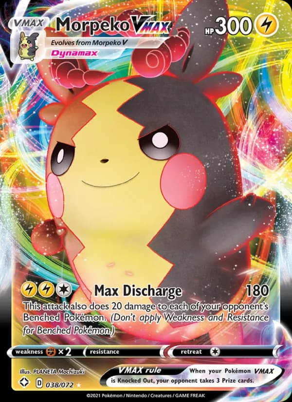Morpeko VMAX — Shining Fates, Holo Rare VMAX
