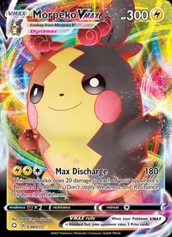 Morpeko VMAX — Shining Fates — Holo Rare VMAX
