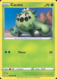 Cacnea — Shining Fates — Common