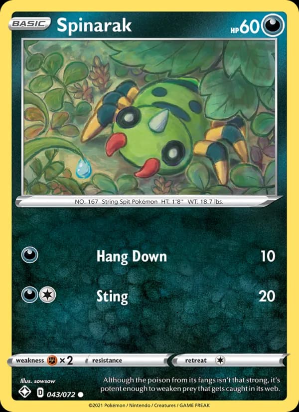 Spinarak — Shining Fates, Common