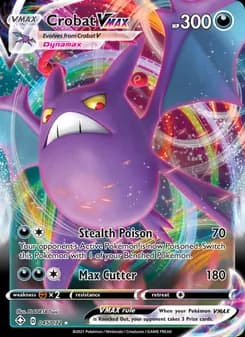 Crobat VMAX — Shining Fates — Holo Rare VMAX