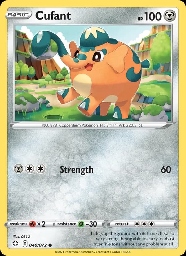 Cufant — Shining Fates, Common