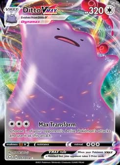 Ditto VMAX — Shining Fates — Holo Rare VMAX