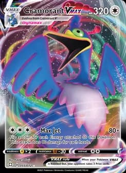 Cramorant VMAX — Shining Fates — Holo Rare VMAX