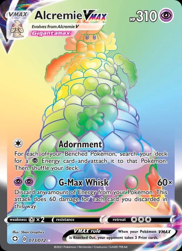 Alcremie VMAX — Shining Fates, Secret Rare