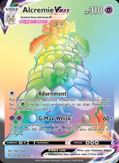 Alcremie VMAX — Shining Fates — Secret Rare