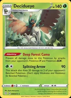 Decidueye — Shining Fates — Rare