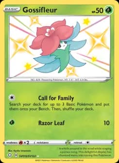 Gossifleur — Shining Fates — Shiny rare