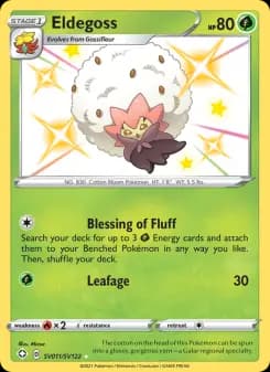 Eldegoss — Shining Fates — Shiny rare
