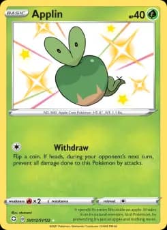 Applin — Shining Fates — Shiny rare