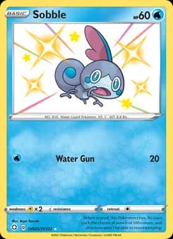 Sobble — Shining Fates — Shiny rare