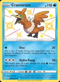 Cramorant — Shining Fates — Shiny rare