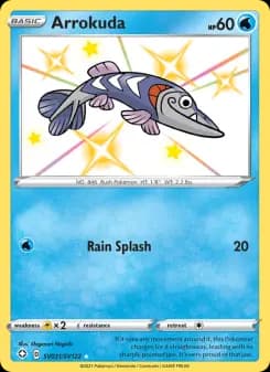 Arrokuda — Shining Fates — Shiny rare