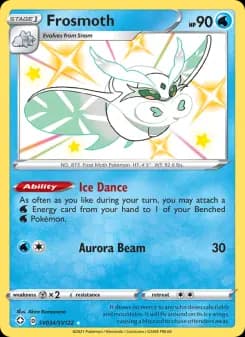 Frosmoth — Shining Fates — Shiny rare