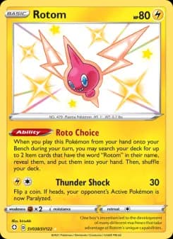 Rotom — Shining Fates — Shiny rare
