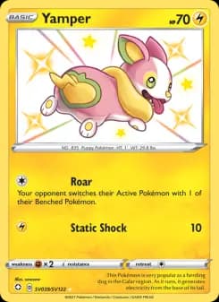 Yamper — Shining Fates — Shiny rare