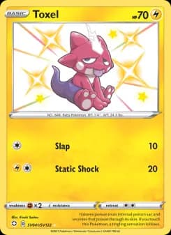 Toxel — Shining Fates — Shiny rare