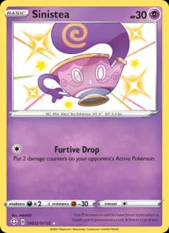 Sinistea — Shining Fates — Shiny rare