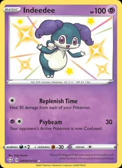 Indeedee — Shining Fates — Shiny rare