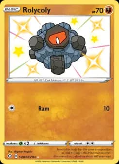Rolycoly — Shining Fates — Shiny rare