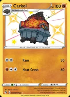 Carkol — Shining Fates — Shiny rare