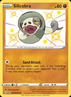 Silicobra — Shining Fates — Shiny rare