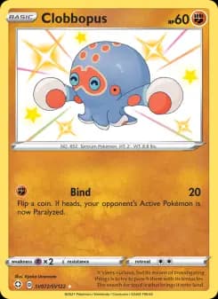 Clobbopus — Shining Fates — Shiny rare