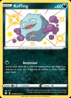 Koffing — Shining Fates — Shiny rare