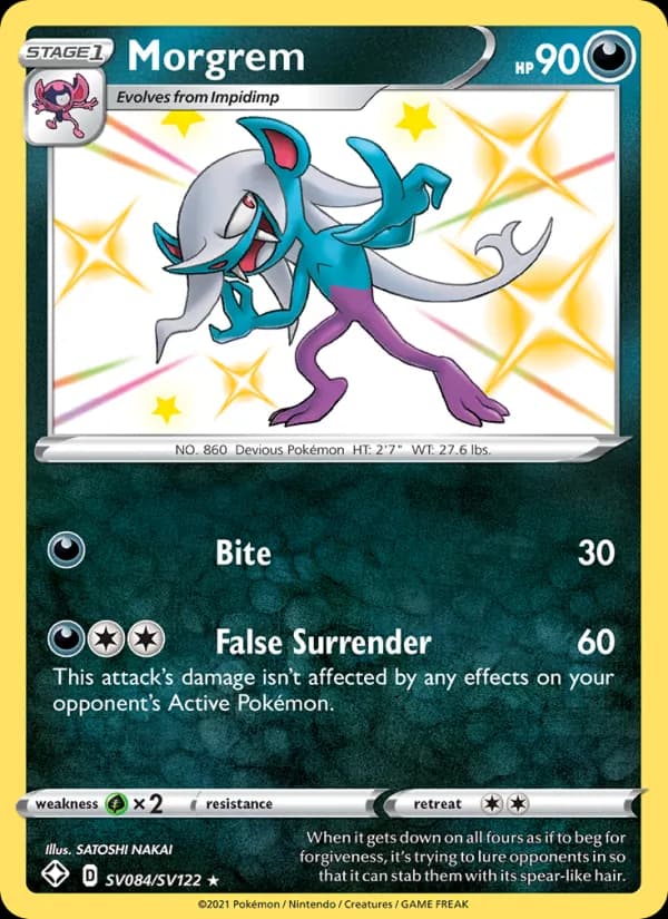 Morgrem — Shining Fates, Shiny rare