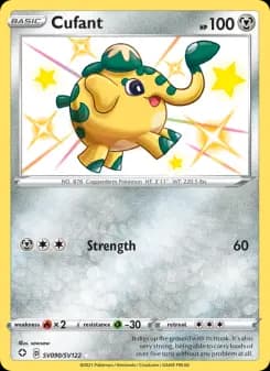 Cufant — Shining Fates — Shiny rare