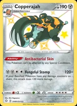 Copperajah — Shining Fates — Shiny rare