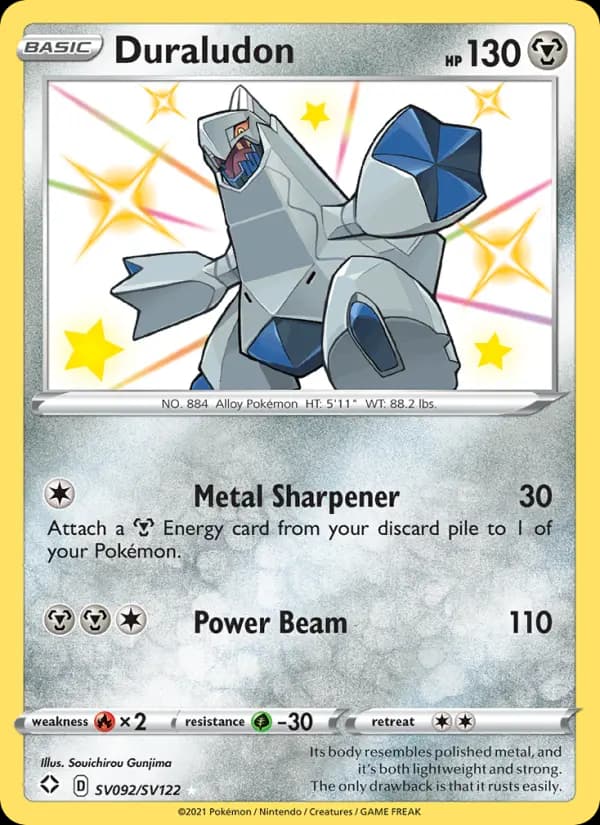 Duraludon — Shining Fates, Shiny rare