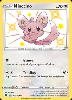 Minccino — Shining Fates — Shiny rare