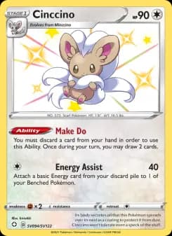 Cinccino — Shining Fates — Shiny rare