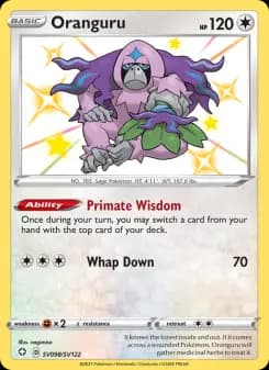 Oranguru — Shining Fates — Shiny rare