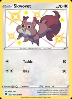 Skwovet — Shining Fates — Shiny rare