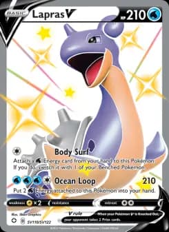 Lapras V — Shining Fates — Shiny rare V
