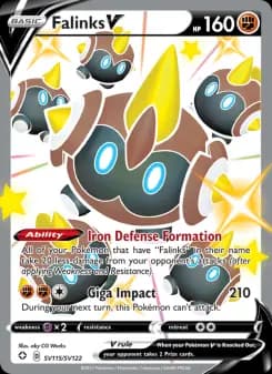 Falinks V — Shining Fates — Shiny rare V