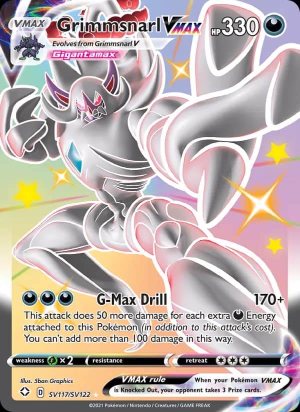 Grimmsnarl VMAX — Shining Fates, Shiny rare VMAX